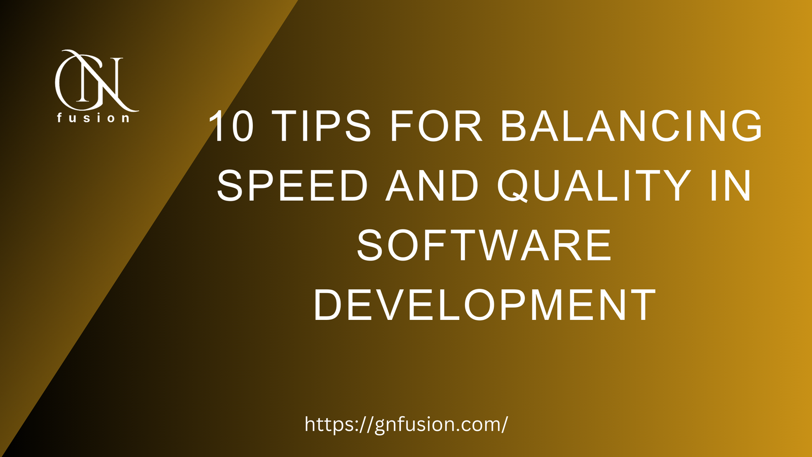 10 Tips for Balancing Speed and Quality in Software Development